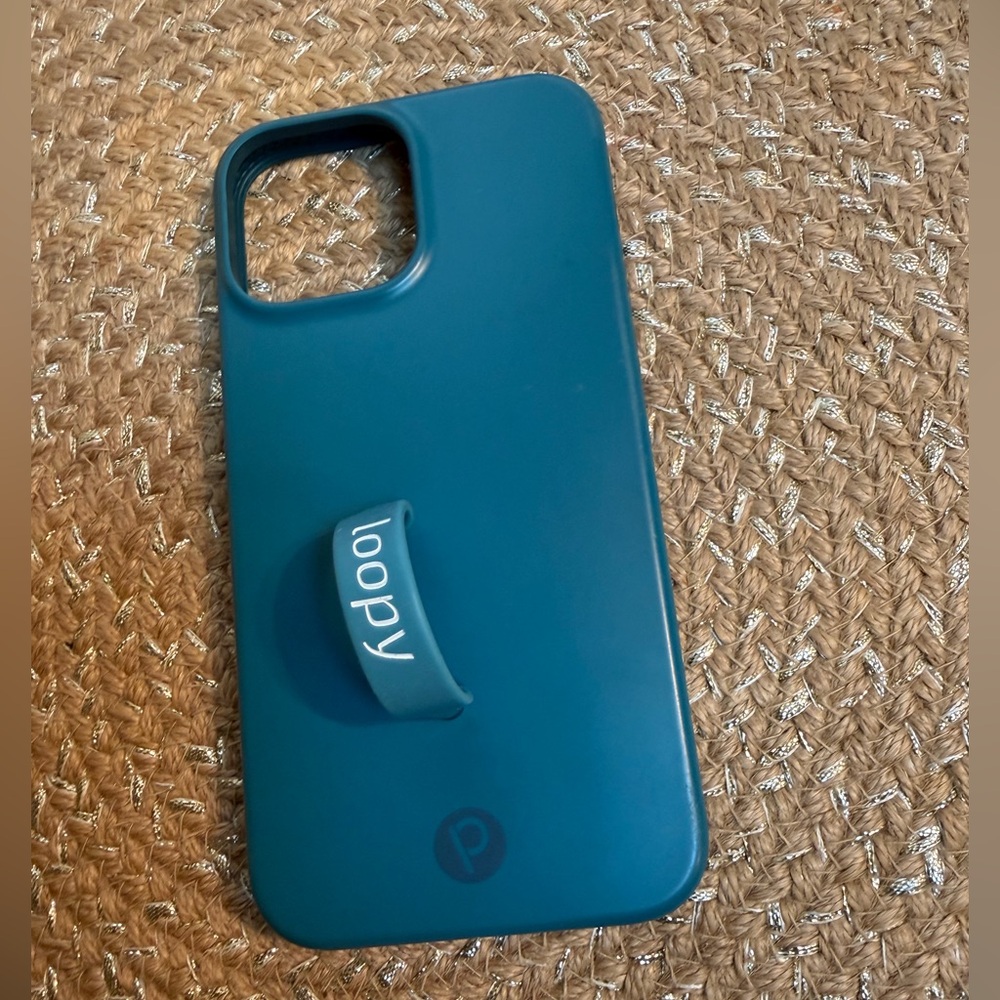 iPhone 13 Pro Max- dark Teal Loopy Phone Case